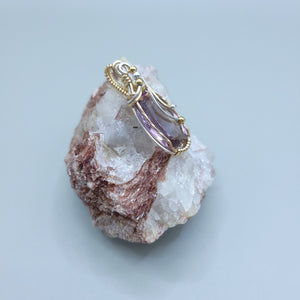 Mixed Metal Ametrine Pendant