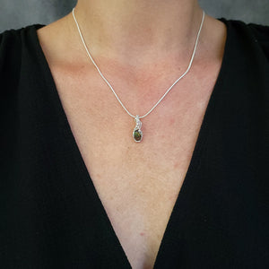 Sterling Silver Ethiopian Opal Mini Pendant