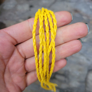 Braided Leather Cords 16"