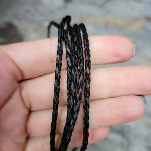 Braided Leather Cords 16"